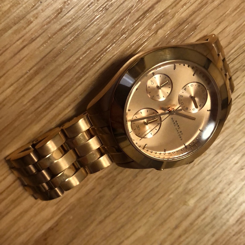 Marc by Marc Jacobs Rose Gold Watch